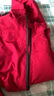 啄木鳥(niǎo)沖鋒衣外套女春秋季2025新款寬松時(shí)尚連帽短款棒球服工裝夾克上衣 紅色【夾薄棉】 L 建議105-120斤 曬單實(shí)拍圖
