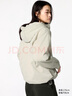優(yōu)衣庫女裝防風(fēng)拉鏈連帽外套/內里搖粒絨戶(hù)外防水472150 01 乳白色 M /160/84A 曬單實(shí)拍圖