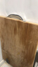 雙槍整竹切菜板砧板  加大加厚案板搟面板家用粘板占板40*28*1.8cm 曬單實(shí)拍圖