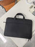 電腦包手提筆記本包13.3英寸內膽包蘋(píng)果MacBook華為14英寸聯(lián)想小新16寸保護套公文包戴爾華碩惠普 15.6-16英寸通用黑色 曬單實(shí)拍圖