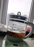 半球養生壺多功能電熱水壺燒水花茶壺辦公室煎藥壺玻璃煮花茶器 綠色1.8L半球養生壺 曬單實(shí)拍圖