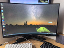三星（SAMSUNG）32英寸 玄龍騎士G5 2K電競顯示器 快速液晶1MS響應 高端游戲顯示屏 臺式電腦屏幕HDR 2025款/2K/165Hz/1000R曲面屏 曬單實(shí)拍圖