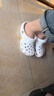 卡駱馳（crocs）男女鞋經(jīng)典洞洞鞋戶(hù)外休閑時(shí)尚潮流沙灘鞋涼拖鞋 10001-100 38-39 曬單實(shí)拍圖