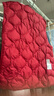 鴨鴨羽絨服馬甲女士2025冬季新款輕薄立領(lǐng)短款保暖鴨絨馬夾背心外套 優(yōu)雅紅 XL （建議120-140斤） 曬單實(shí)拍圖