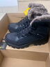 全洲狼雪地靴男冬季東北大棉鞋抗寒加絨加厚保暖鞋輕便大碼防滑靴子 黑色-大棉 43 (265mm) 曬單實(shí)拍圖