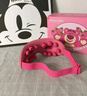 迪士尼女孩生日禮物送女友護眼儀兒童眼部按摩儀可視化熱敷眼罩草莓熊7-14歲女生禮物緩解疲情人節禮物 玫紅色【氣褰按摩-恒溫熱敷-五檔調節】 曬單實(shí)拍圖