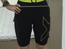 2XU Light Speed系列壓縮短褲 MCS中腰梯度健身褲女跑步速干運動(dòng)短褲 黑/金反光 XS 曬單實(shí)拍圖