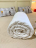 水星家紡被子羊毛被100%澳洲綿羊毛冬被80支全棉可水洗冬季被芯200×230cm 曬單實(shí)拍圖