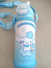 三麗鷗（SANRIO）美樂(lè )蒂兒童吸管保溫杯女生學(xué)生專(zhuān)用帶杯套雙飲水杯禮盒裝 520ML玉桂狗( 吸管+直飲+杯套)送貼貼+杯刷 曬單實(shí)拍圖