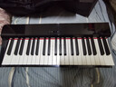 特倫斯V70折疊重錘電鋼琴88鍵電子鋼琴成人兒童入門(mén)考級演出便攜式電鋼 暗夜黑+禮包 曬單實(shí)拍圖