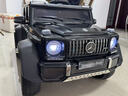 福兒寶（FUERBAO）奔馳授權兒童電動(dòng)車(chē)六驅可坐大人遙控玩具車(chē)小孩寶寶雙人越野送禮 六驅軟胎黑+后備箱+雙皮座雙油門(mén) 曬單實(shí)拍圖