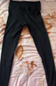 貓人高腰打底褲子女外穿小黑褲春秋磨毛保暖褲95%純棉顯瘦螺紋緊身褲 曬單實(shí)拍圖