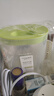 茶花（CHAHUA） 涼水壺塑料家用大容量透明冷水壺大號涼水杯果汁壺冷飲壺057003 【2.2L】涼水壺綠色 曬單實(shí)拍圖