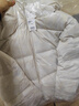 優(yōu)衣庫女裝無(wú)縫羽絨連帽外套/外套夾克25秋冬新款478577 01 乳白色 S /155/80A 曬單實(shí)拍圖