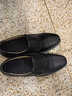 禮莎三接頭皮鞋男商務(wù)正裝皮鞋男上班面試軟底鞋保安皮鞋伴郎男鞋潮 休閑皮鞋-黑色 41 曬單實(shí)拍圖