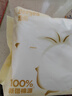 德佑超柔棉柔巾100%棉源纖維嬰兒洗臉巾干濕兩用新生兒潔面巾80抽*1包 曬單實(shí)拍圖