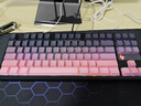 惠普（HP）GT87機械鍵盤(pán)無(wú)線(xiàn)有線(xiàn)藍牙三模gasket客制化 男女生高顏值側刻電競游戲辦公鍵盤(pán) 黑莓粉星矢軸 曬單實(shí)拍圖