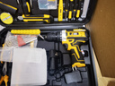 光宸充電電鉆家用手電鉆工具箱套裝維修組合五金工具套裝螺絲刀全套 鋰電款尊耀豪華套裝 曬單實(shí)拍圖