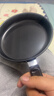 【煎炸神器】家用不粘鍋迷你小煎鍋平底鍋煎蛋煎餅鍋戶(hù)外鍋具 麥飯石 18cm 曬單實(shí)拍圖