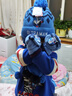 迪士尼（Disney）奧特曼衣服男童羽絨服冬季白鴨絨外套兒童裝戴眼鏡男孩發(fā)光帶亮燈 藍色 120 曬單實(shí)拍圖