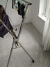 華愷之星晾衣架落地衣帽架掛衣架臥室晾衣桿加粗曬衣架YJ102單層1.5米黑 曬單實(shí)拍圖