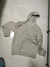 布先生時(shí)尚機能風(fēng)連帽衛衣男秋季新品半開(kāi)襟拉鏈貼袋設計上衣PT15590 輕云灰 L (175) 曬單實(shí)拍圖
