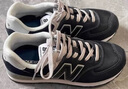 NEW BALANCE 運動鞋男鞋女鞋透氣復古拼接經(jīng)典休閑鞋574系列ML574EVB 41.5 曬單實拍圖