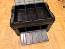 悅卡汽車(chē)后備箱收納箱折疊收納箱車(chē)載收納盒側開(kāi)門(mén)隔斷分格整理箱85L 曬單實(shí)拍圖