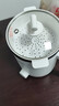 美的（Midea）電煮鍋 家用多功能小煮鍋 宿舍學(xué)生鍋智能電鍋小功率電熱鍋火鍋泡面鍋 蒸煮一體不粘鍋 1.7L 【配蒸籠】XZE1613 曬單實(shí)拍圖