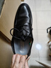 回力官方皮鞋男秋冬季黑色軟底正裝商務(wù)休閑鞋子 2607 黑色 43 曬單實(shí)拍圖