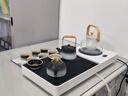 唐豐功夫茶具整套高檔茶盤(pán)帶燒水壺一體泡茶器全套煮茶器煮茶爐套裝 曬單實(shí)拍圖