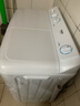 海爾（Haier）洗衣機半自動(dòng)雙缸雙桶筒脫水機甩干機大容量家用雙動(dòng)力雙杠波輪 【628S】10KG大容量+強力去污 曬單實(shí)拍圖