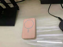 蘋(píng)果磁吸充電寶Magsafe無(wú)線(xiàn)快充iPhone17promax外接電池移動(dòng)電源 蝶粉色【自帶三線(xiàn) | 強力磁吸】 20000mAh至尊DX126倍超級快充版 曬單實(shí)拍圖