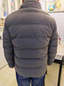花花公子（PLAYBOY）羽絨服男士中青年冬季新款立領(lǐng)短款商務(wù)休閑白鴨絨外套男 卡其綠 XL 180 適合135--155斤 曬單實(shí)拍圖