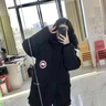 FNKM反季羽絨服男女大碼冬季學(xué)生防寒服大毛領(lǐng)加厚工裝派克服情侶外套 黑色 XL 建議【115-130斤】 曬單實(shí)拍圖