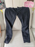 花花公子牛仔褲男春季新款百搭潮牌復古彈力直筒修身小腳長(cháng)褲子男士男褲 902純黑色 34 【（2尺7）體重155-165斤】 曬單實(shí)拍圖