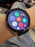 華為（HUAWEI）手表WATCH GT 6【七倉次日達】運動(dòng)智能兩周續航藍牙通話(huà)體溫心率血氧健康監測送男女朋友禮物pro5 46mm雅丹黑【皮表帶+貼膜】 曬單實(shí)拍圖
