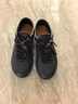 愛(ài)步（ECCO）板鞋男 軟底舒適輕盈牛皮系帶休閑鞋 柔酷537764 黑色41 HL 曬單實(shí)拍圖
