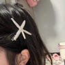 溥畔韓系風(fēng)簡(jiǎn)約發(fā)卡交叉水鉆海星甜酷高級感可愛(ài)精致獨特側邊發(fā)夾發(fā)飾 F1938海星發(fā)夾 曬單實(shí)拍圖