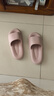 LeeXX WASSUP日本踩屎感EVA拖鞋軟底女士高顏值夏天季超軟防滑不臭腳男涼拖鞋 藕粉色  38-39 (建議37/38的腳) 曬單實(shí)拍圖
