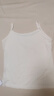 貓人2件裝莫代爾白色吊帶背心女薄款打底衫內搭外穿夏季2025新款 黑色+膚色 均碼 （建議90-130斤） 曬單實(shí)拍圖