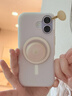 PopSockets【iPhone經(jīng)典透殼】泡泡騷磁吸防摔手機保護套適用蘋(píng)果iPhone17/16ProMax磁吸珍珠粉彩虹海手機殼 珍珠粉 iPhone 17 曬單實(shí)拍圖