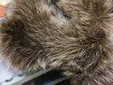 恒源祥小浣熊皮草帽子網(wǎng)紅同款男女兒童狐貍貉子毛雷鋒帽冬季保暖護耳帽 藍狐本色 成人均碼(55-58cm) 曬單實(shí)拍圖