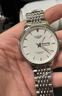 流浪琴撫新款瑞士男士手表機械表超薄時(shí)尚夜光簡(jiǎn)約百搭防水商務(wù)潮專(zhuān)用腕表 間金白面 曬單實(shí)拍圖