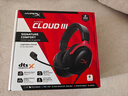 極度未知（HYPERX）Cloud Ⅲ 颶風(fēng)3有線(xiàn)黑紅 DTS音效 53mm驅動(dòng)單元電競頭戴式游戲耳機 適配三角洲行動(dòng) 曬單實(shí)拍圖