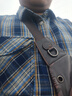 森馬（Semir）長(cháng)袖襯衫男格紋絨感牛仔外套不規則下擺冬季寬松翻領(lǐng)上衣時(shí)尚 藍灰色調00482 XL 曬單實(shí)拍圖