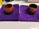 宜興原礦紫砂杯手工刻繪小號舍得靜心品茗杯套裝大紅袍茶杯主人杯 曬單實(shí)拍圖