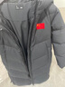 李寧（LI-NING）羽絨服兒童中長(cháng)款男童中大童運動(dòng)外套2025新款加厚青少年男孩童裝 黑色（冬季加長(cháng) 國旗款） 160 曬單實(shí)拍圖