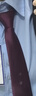 SooGree學(xué)士服免打結領(lǐng)帶手打領(lǐng)帶男女正裝時(shí)尚服飾配件西裝商務(wù)領(lǐng)帶 學(xué)士服免打結領(lǐng)帶紅色 曬單實(shí)拍圖