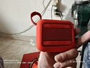 潤哲適用JBL GO4保護套音樂(lè )金磚四代保護殼音響收納包JBL 4代藍牙音箱收納盒硅膠防摔軟殼 JBL GO4【中國紅保護套】 曬單實(shí)拍圖